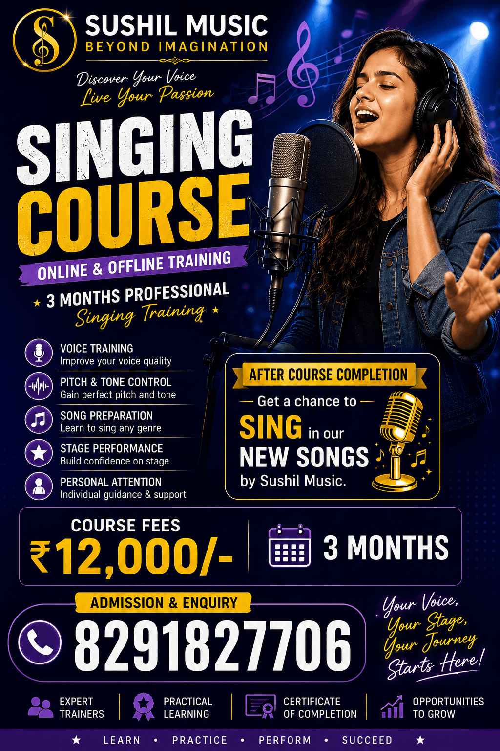 Sushil Music Singing Course