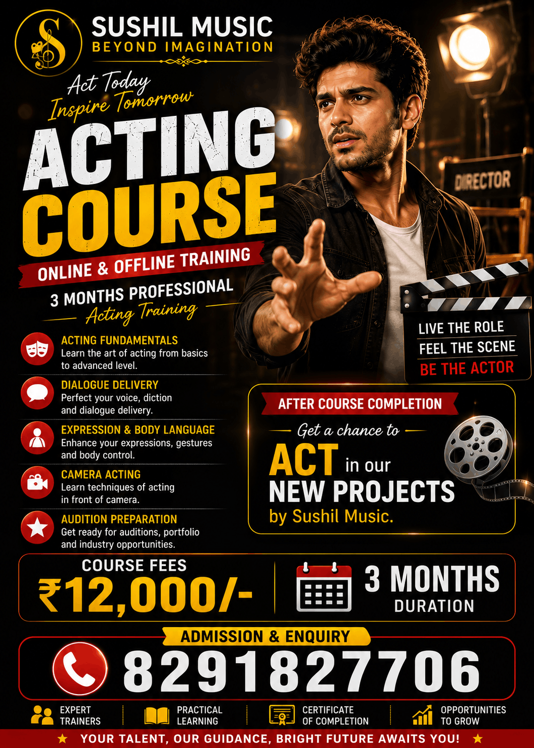 Sushil Music Acting Course
